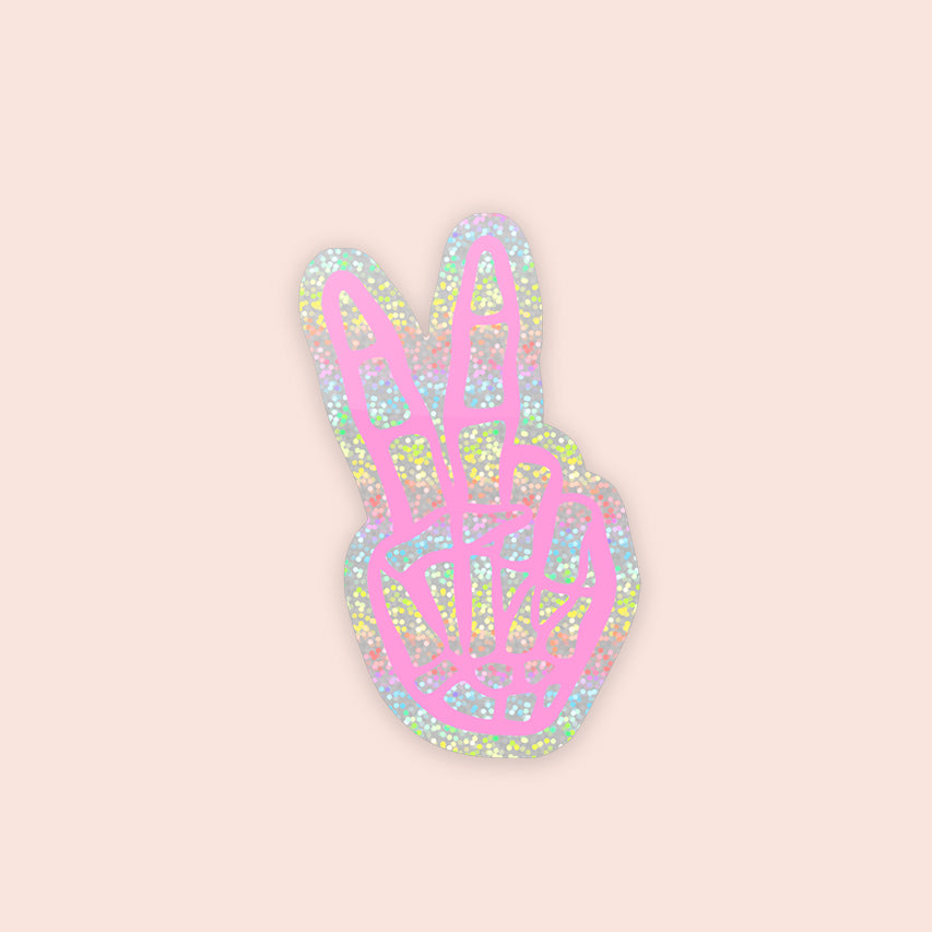 Rest 'n Peace Vinyl Glitter Sticker